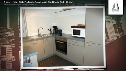 Appartement 104m² à louer, Saint Josse Ten Noode 104 , 104m²