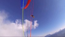 Epic Paragliding Cloud Surfing