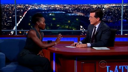 Lupita Nyong'o And Stephen Do Silly Walks