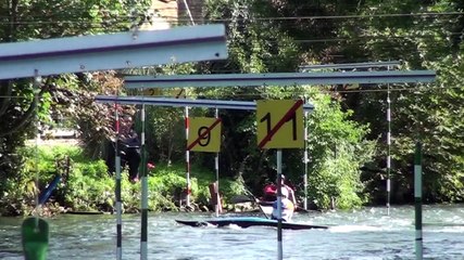 championnat picardie slalom, la competition