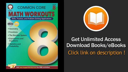 Download eBook # Common Core Math Workouts, Grade 8
