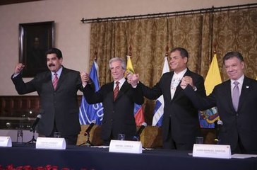 Presidents agree to reopen Colombia-Venezuela border