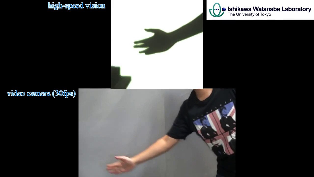 Janken, le robot imbattable à Pierre-Feuille-Ciseaux !