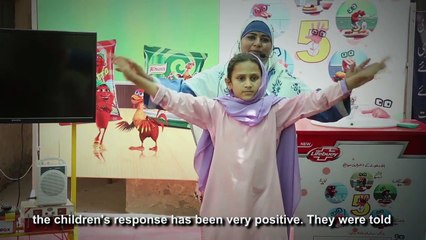 Elementary School Principal Talks To Unilever Pakistan