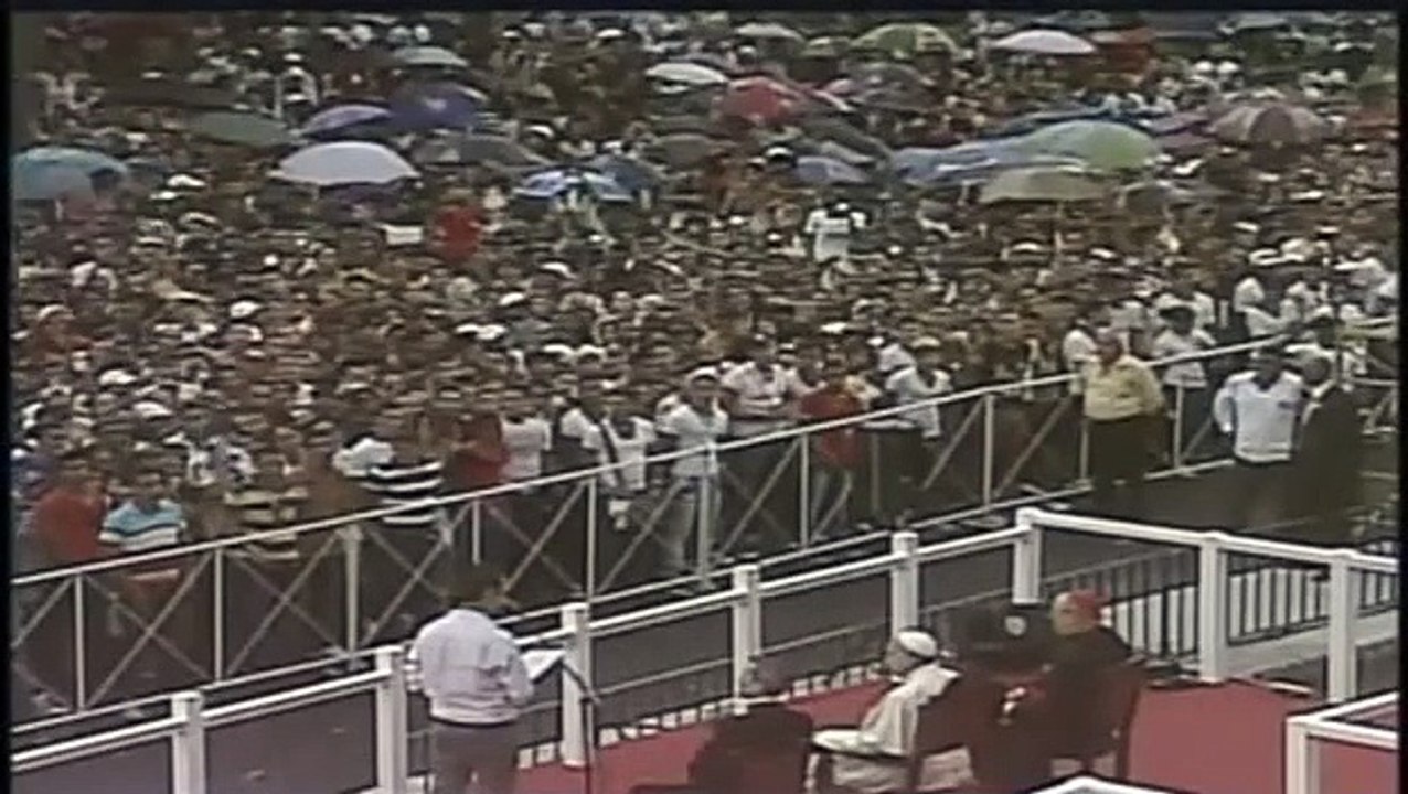 Contundente mensaje de un joven al pueblo de Cuba frente al Papa Francisco