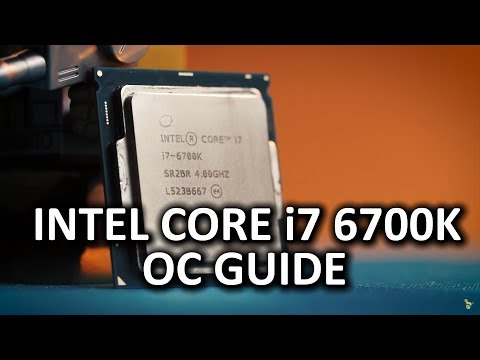 Intel "Skylake" Core i7 6700K Overclocking Guide - video Dailymotion