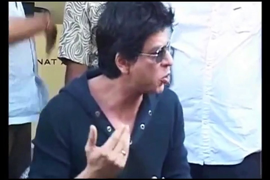Shahrukh Khan describes the fight incident - SRK banned from Wankhede stadium