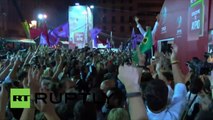 Tsipras célèbre sa victoire à Athènes