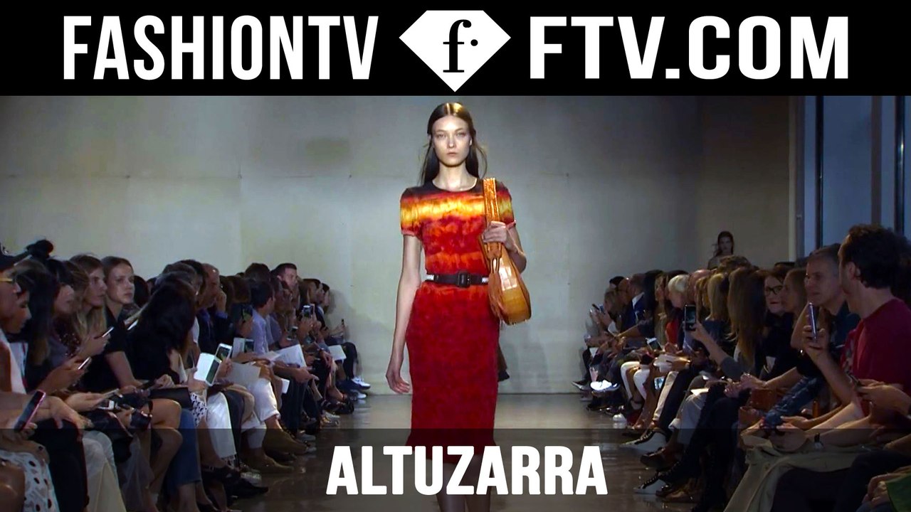 Altuzarra Spring/Summer 2016 @ New York Fashion Week | NYFW | FTV.com