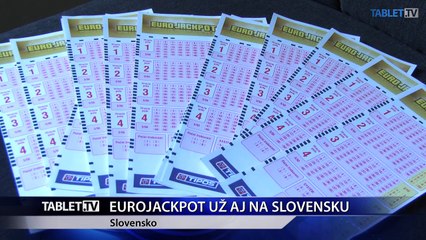 EUROJACKPOT UZ AJ NA SLOVENSKU
