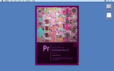 Launching Premiere Pro and starting a project