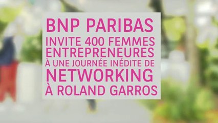 Roland Garros 2015_Journée des femmes entrepreneures