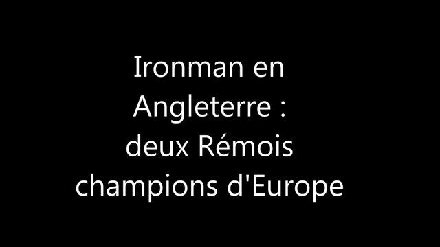 Ironman : deux Rémois champions d'Europe