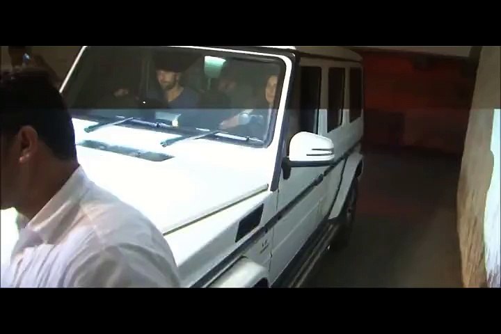 Ranbir Kapoor and Katrina Kaif spotted together at the screening of BROTHERS