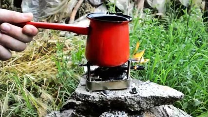 Küçük Bir Cep Sobası Yapımı