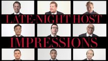 Conan O'Brien, Stephen Colbert, James Corden, and Other Late Night Hosts Do Their Best Impressions of Each Other