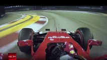 F1 2015 | Sebastian Vettel onboard Singapore