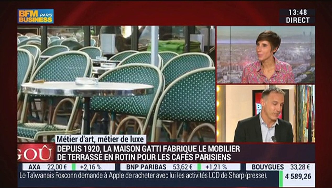 Métiers d'art, Métiers de luxe: Fabricant de mobilier en rotin - 21/09