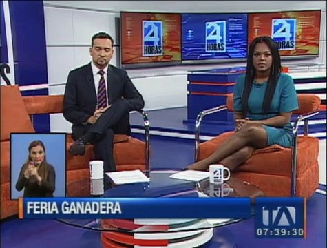 Realizan feria para ganaderos ubicados en zonas de riesgo por el Volcán Cotopaxi