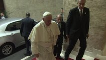 Pope Francis Meets Cuban President Raul Castro in Havana