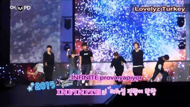 LOVELYZ ve INFINITE KCON 2015 [Türkçe Altyazı/Turkish Sub]