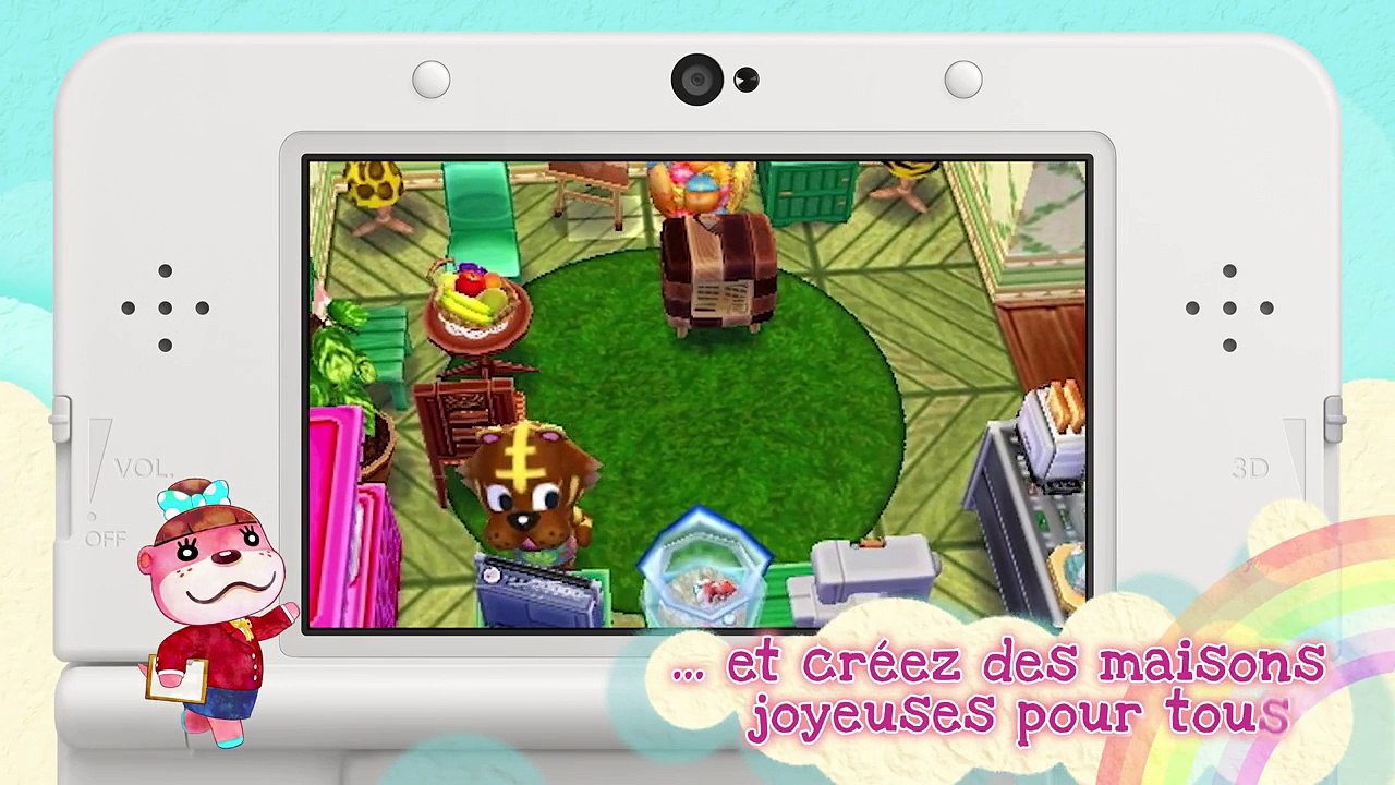 Animal Crossing: Happy Home Designer (3DS) - Trailer de lancement