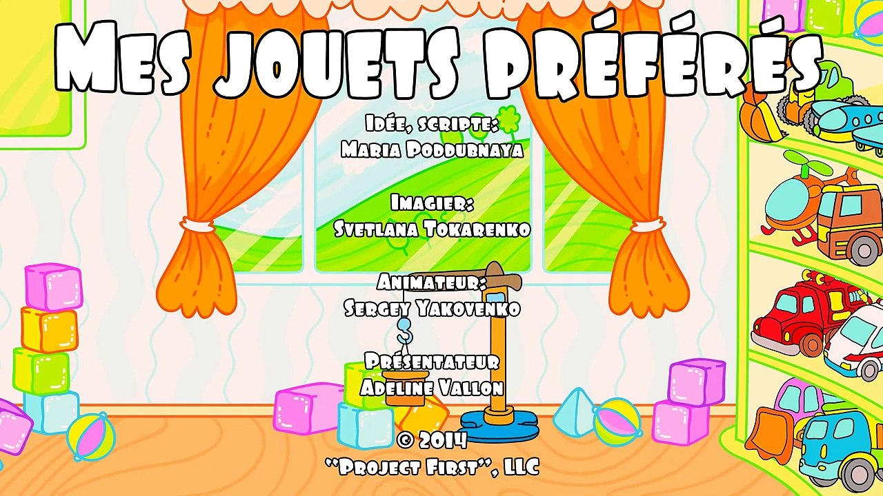 Mes jouets préférés La grue et le petit train | Dessins animés en français