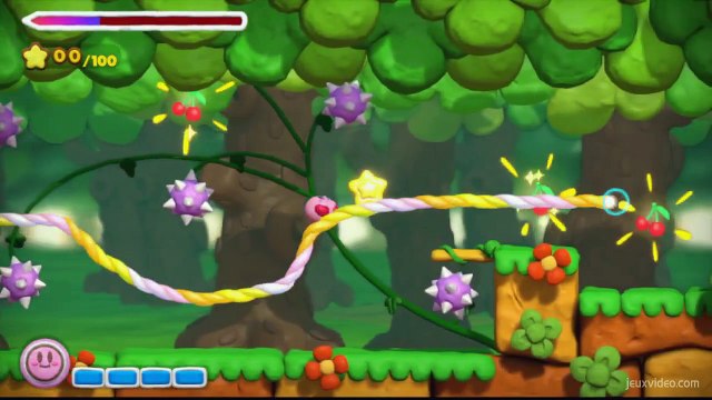 KIRBY SOLUCE(4) - Vallée verte - La forêt de Whispy Woods