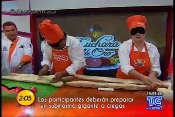 De Casa En Casa - Cuchara De Oro: Reto de Submarino Gigante