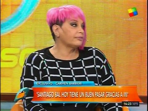 Carmen Barbieri habla de Santiago Bal