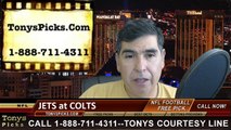 New York Jets vs. Indianapolis Colts Free Pick Prediction NFL Pro Football Odds Preview 9-21-2015