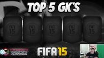 Top 5 Goalkeepers in FIFA 15 Ultimate Team