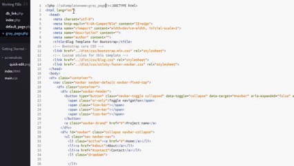 PHP-Develop Template system in custom CMS