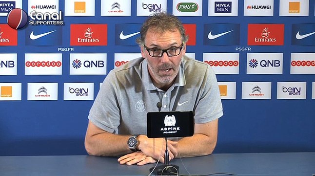 PSG / Guingamp - La conférence de presse de Laurent Blanc