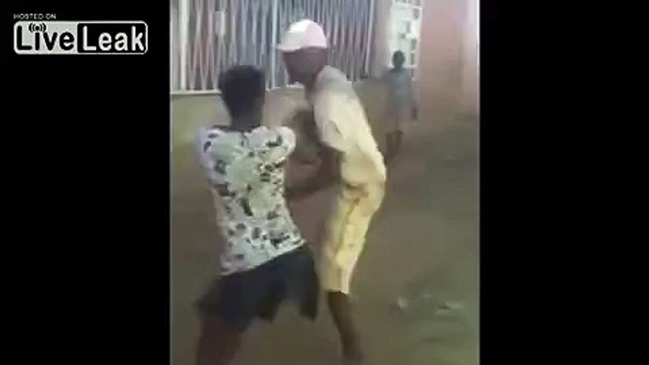 LiveLeak.com - African woman uses Judo to end fight