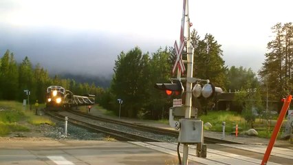 Amazing Rocky Moutaineer in Jasper , Alberta !