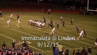 Football Player Hits Opponent With Helmet