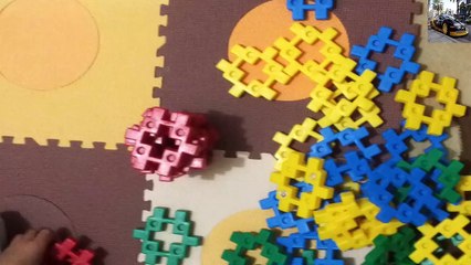 Trial for building tower using blocks