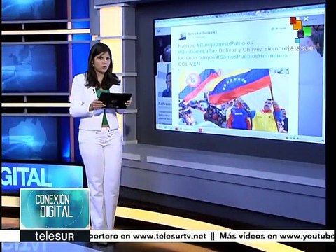 Tuiteros venezolanos, atentos a diálogo entre Maduro y Santos en Quito