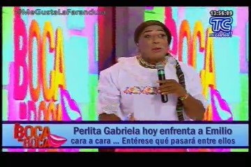 Perlita Gabriela Perol enfrentó a Emilio cara a cara… Entérese qué pasó entre ellos