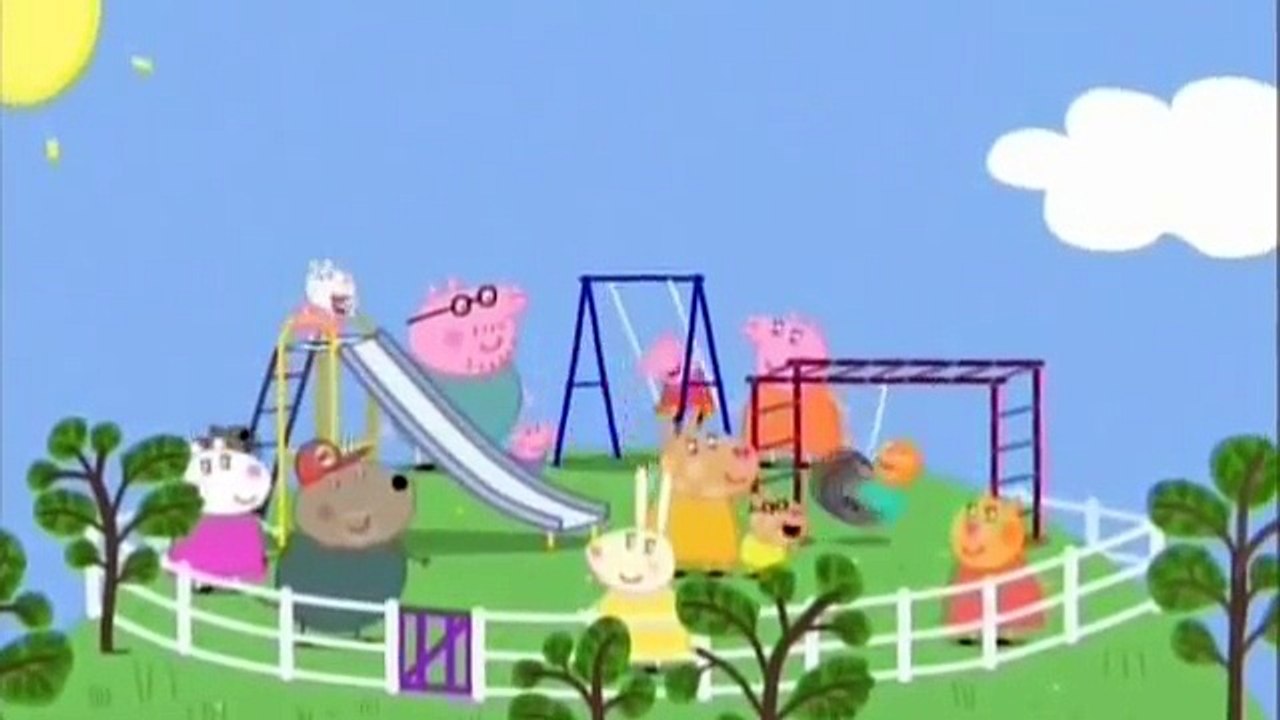 Peppa Pig Duck Pond Playground Playset Peppa Pigs Classroom Playset
