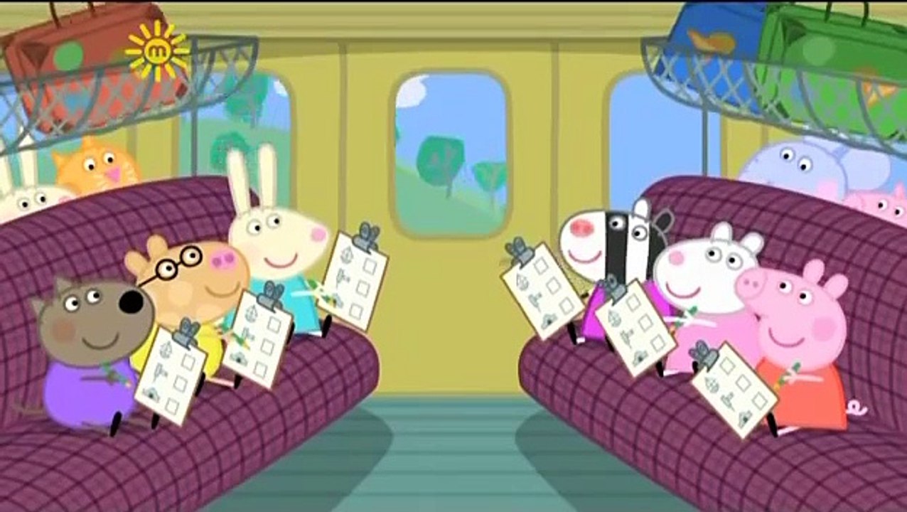 Peppa Pig The Train Ride Series 3 Episode 8 (English)