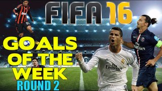FIFA 16 BEST GOALS OF THE WEEK I ROUND 2 I GOAL COMPILATION I ULTIMATE TEAM
