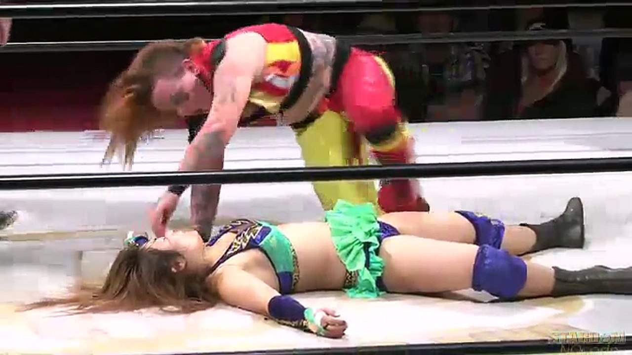{STARDOM} (Blue Stars Block) Hudson Envy Vs. Io Shirai (9/13/15)