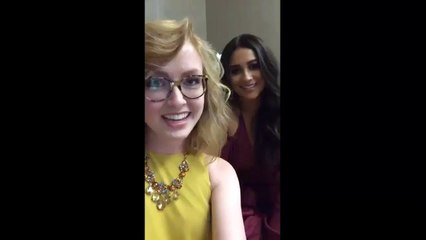 Shay Mitchell on Today_Show Snapchat September 21th, 2015.