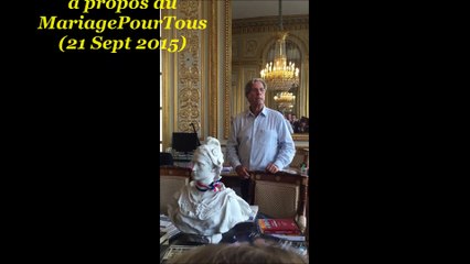 Jean-Louis Debré à propos du Mariagepourtous (21 sept 2015)