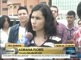 Estudiantes de USM Barinas protestan ante aumento de matrículas
