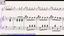 Wolfgang Amadeus Mozart Rondo’ alla Turca C - Flute and Piano Sheet Music Video Score