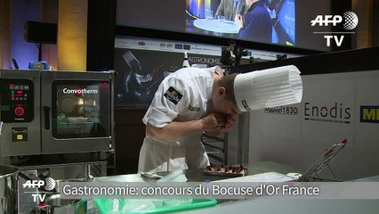 Une entrée et un plat en cinq heures, coup de feu au Bocuse d'Or