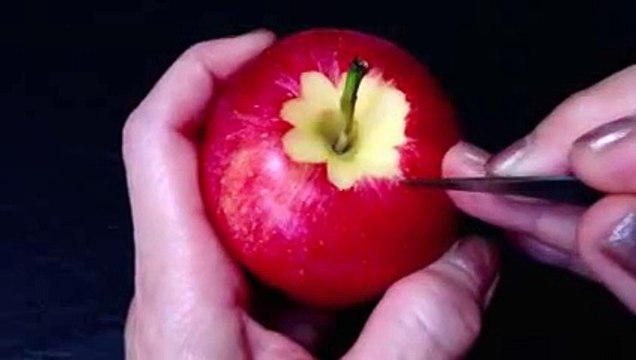 Best Apple Mothers Day Flower - Int Lesson 5 By Mutita Thai Art Of Fruit And Vegetable Carving